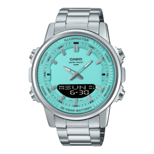 Turquoise Dial Men Watch